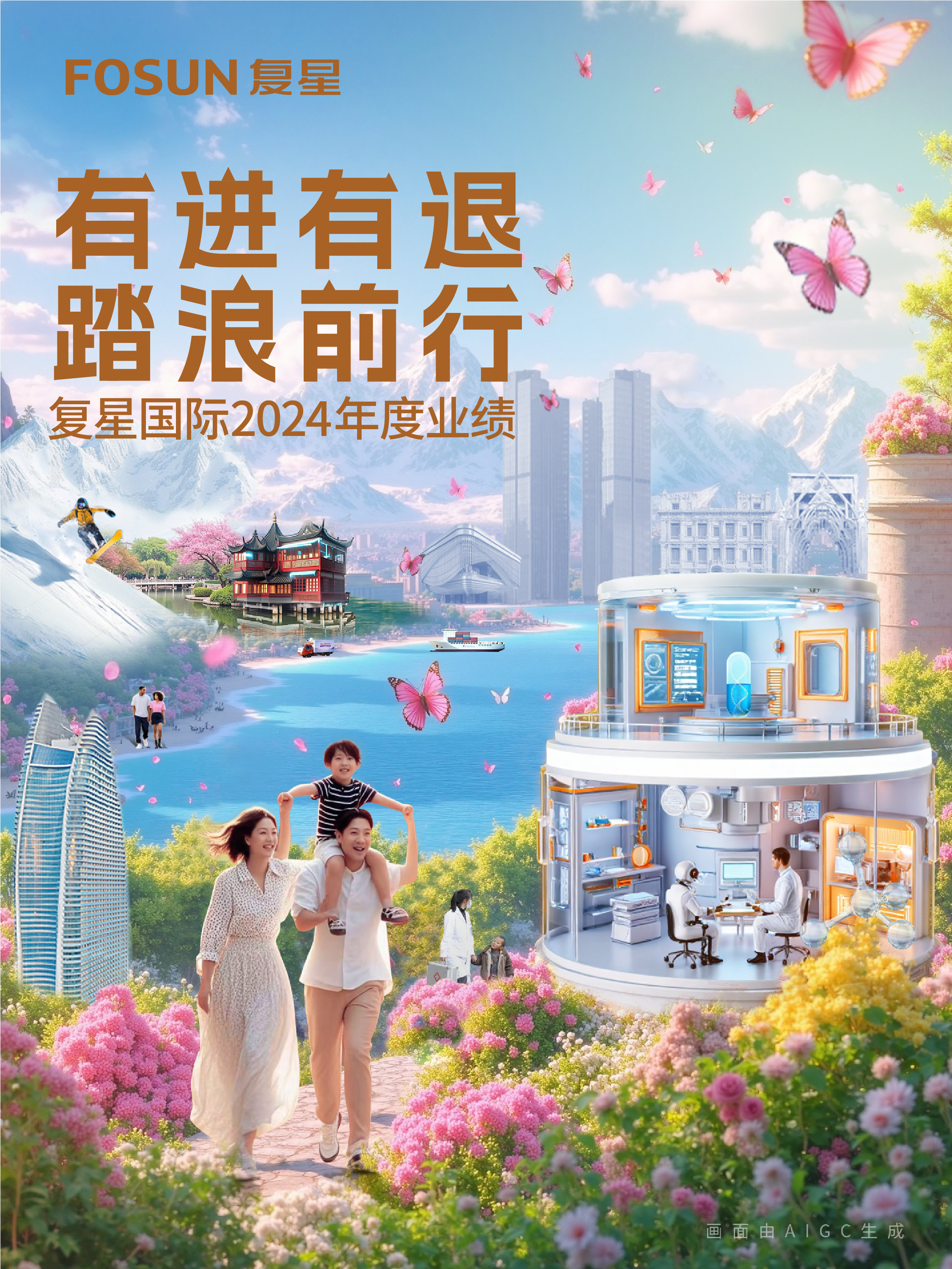 復星國際發(fā)布2024年業(yè)績：總收入人民幣1921.4億元，產業(yè)運營利潤人民幣49億元，整體經營面穩(wěn)健